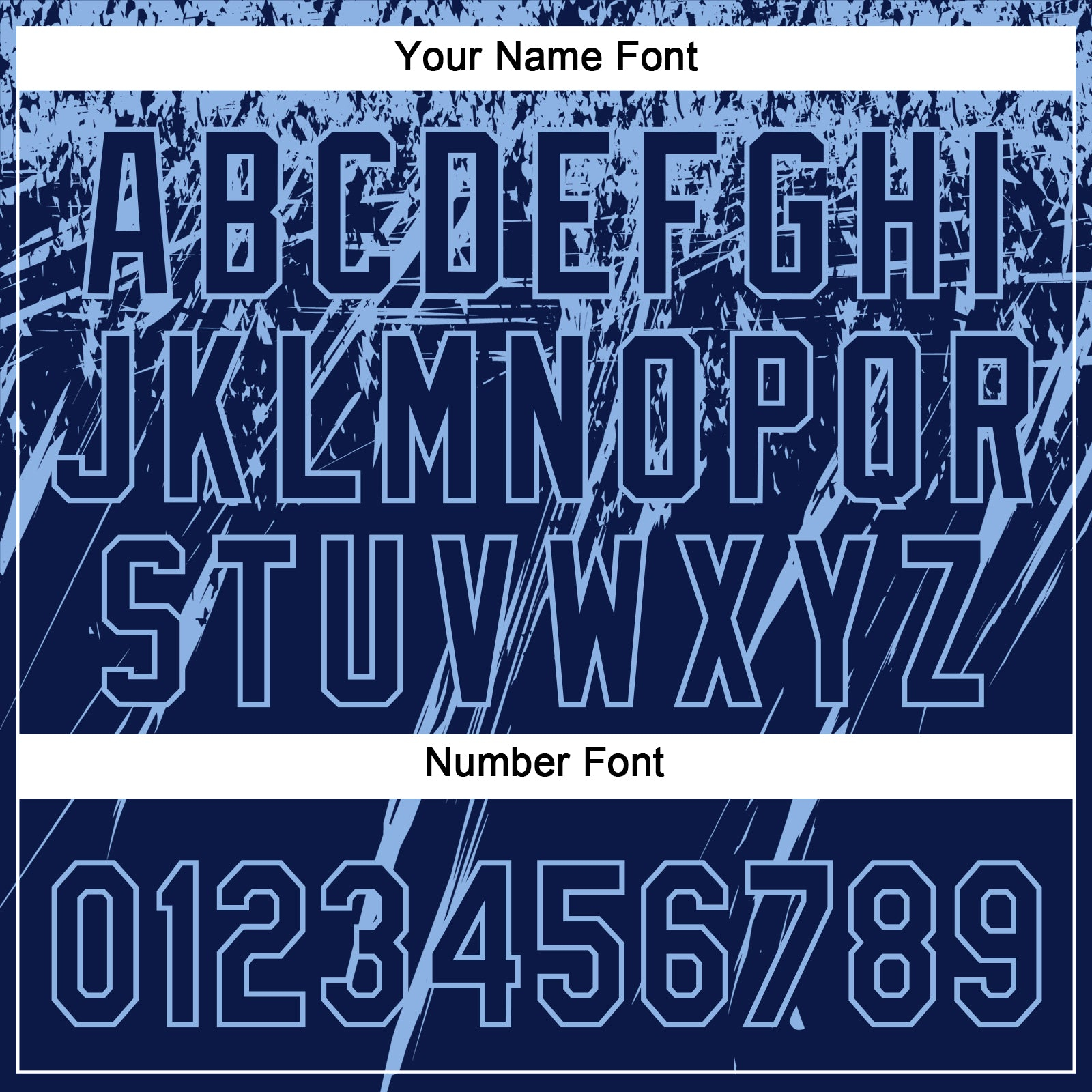 Custom Navy Light Blue 3D Pattern Abstract Sharp Shape Two-Button Unisex Softball Jersey