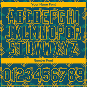 Custom Midnight Green Gold 3D Pattern Design Machine Excavator Labor Day Performance T-Shirt