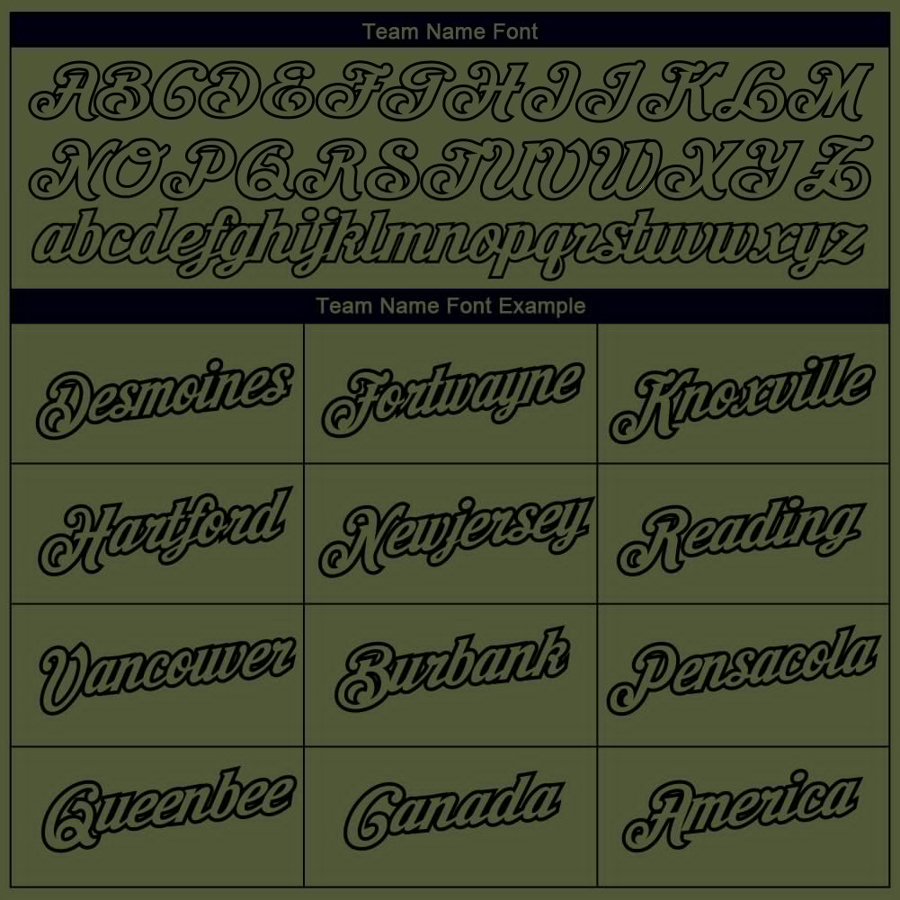 Custom Olive Black 3D Pattern Design Vintage Military Weapon Performance Salute To Service T-Shirt