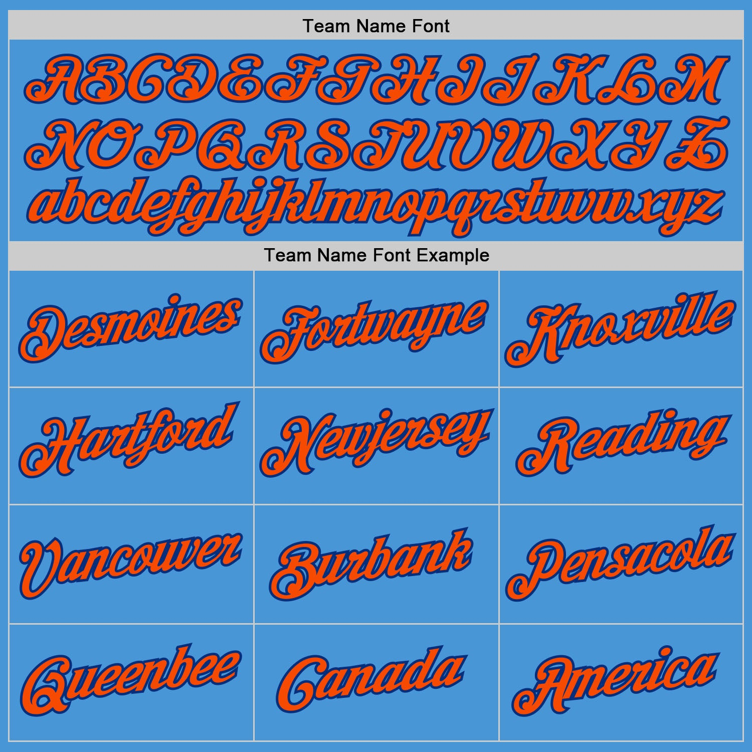 Custom Powder Blue Orange-Royal Performance T-Shirt