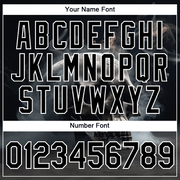 Custom Black White 3D Gothic Style Skull Fashion Performance T-Shirt