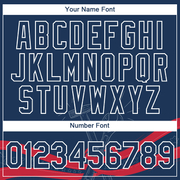 Custom US Navy Blue White-Red 3D Pattern Design Tool Wrench And Hammer Labor Day Performance T-Shirt