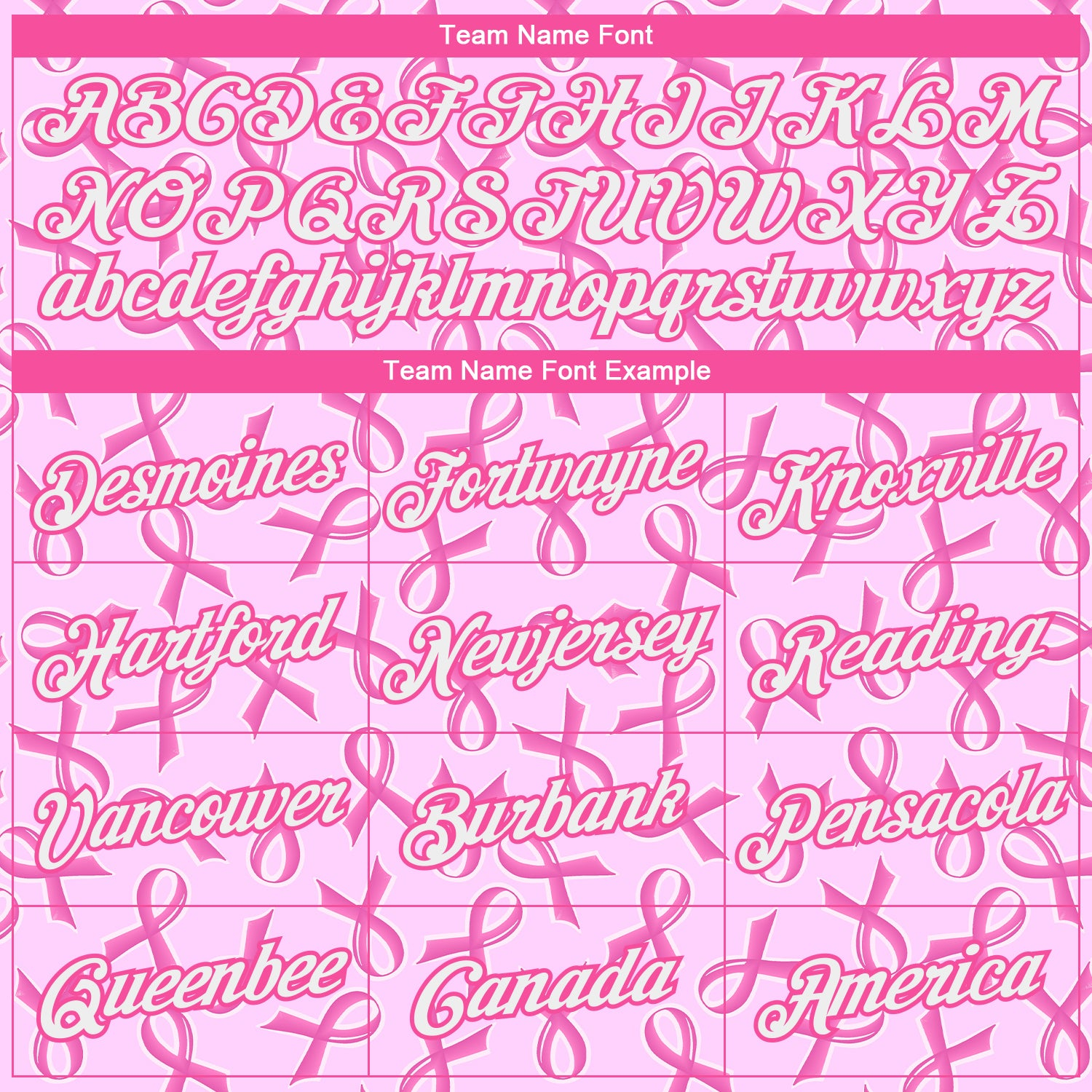 Custom Pink White Breast Cancer 3D Pattern Long Sleeve Performance T-Shirt