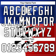 Custom Royal Red-Black 3D Animal Deer Hunting Texas Flag Long Sleeve Performance T-Shirt