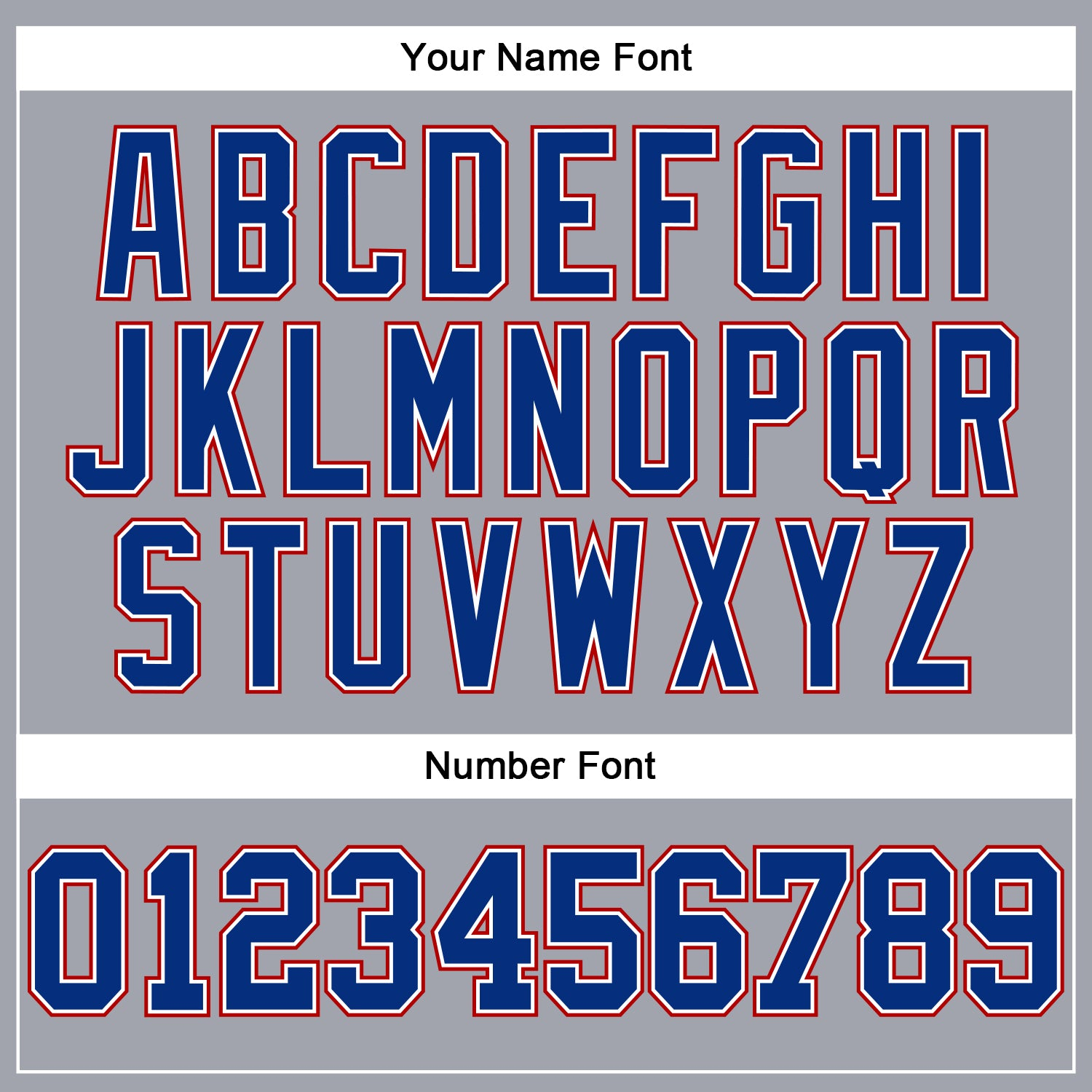 Custom Gray Royal-Red Long Sleeve Performance T-Shirt