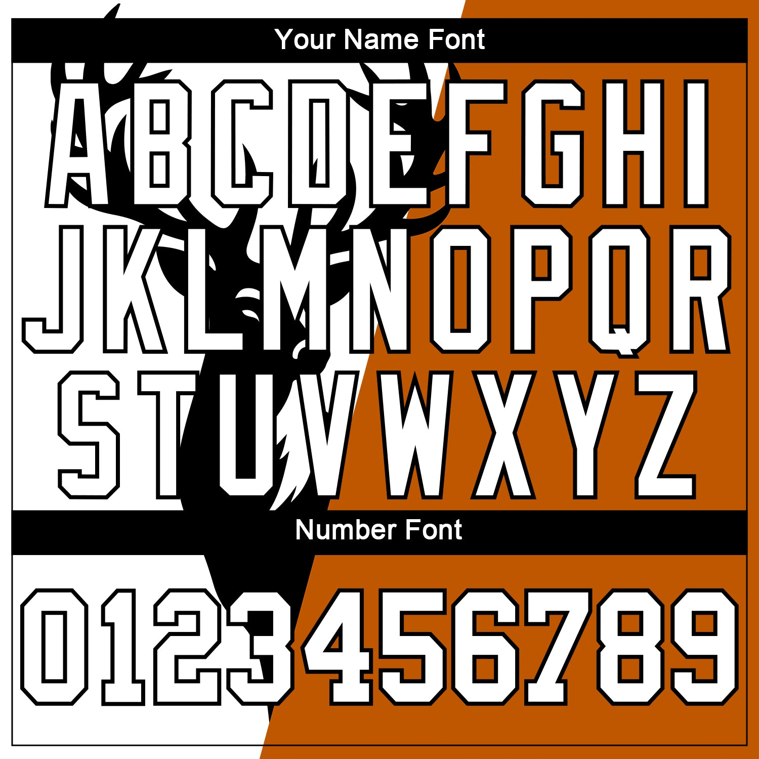 Custom White Texas Orange-Black 3D Animal Deer Hunting Long Sleeve Performance T-Shirt