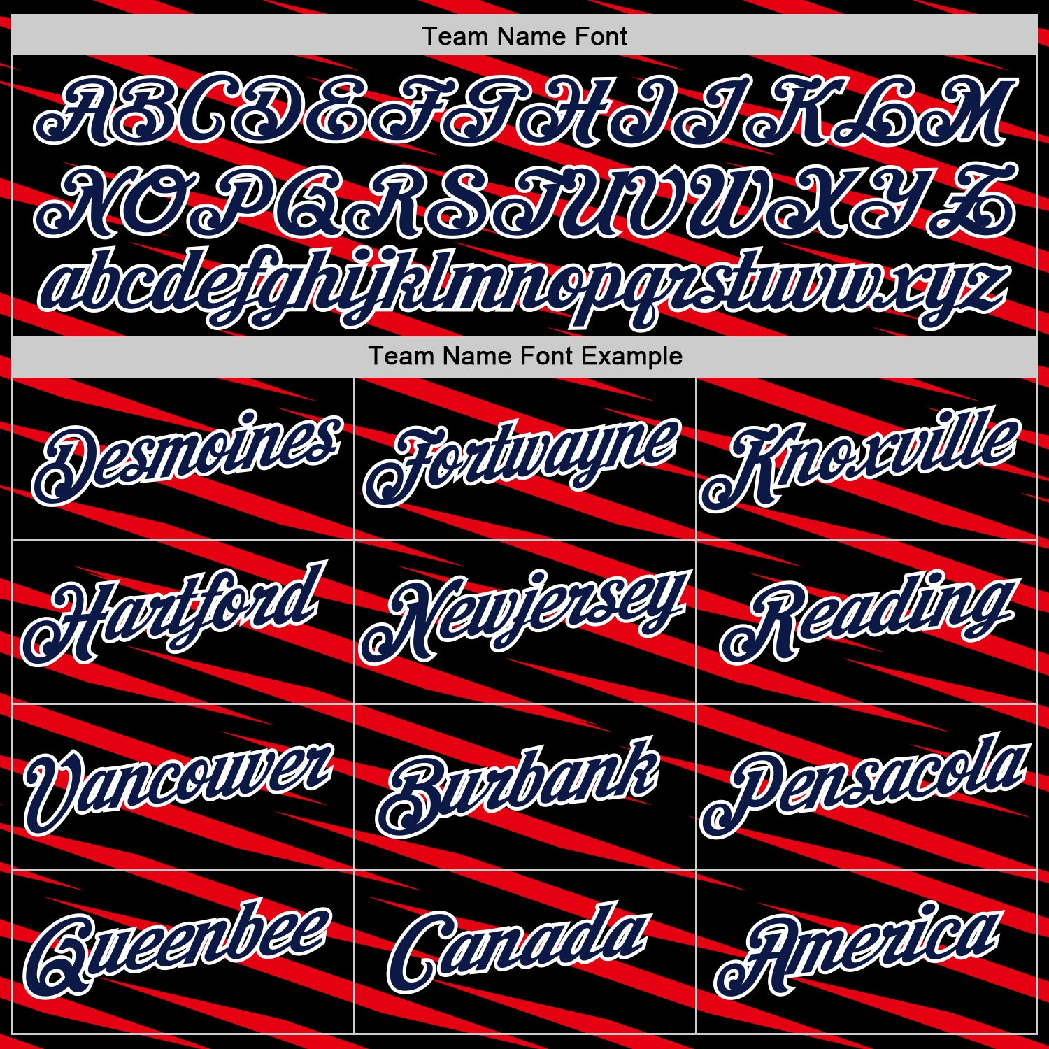 Custom Black Navy-Fire Red 3D Esports Performance T-Shirt