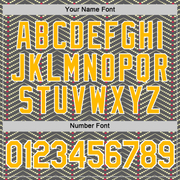 Custom Steel Gray Gold Cream Red-White 3D Esports Performance T-Shirt