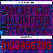 Custom 3D Pattern Design Abstract Interweaving Curved Fluid Art Performance T-Shirt