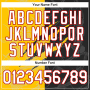 Custom Graffiti Pattern Black Yellow-Red Scratch 3D Performance T-Shirt