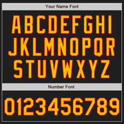 Custom Black Red Pinstripe Gold Two-Button Unisex Softball Jersey