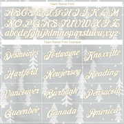 Custom Gray White-Old Gold Christmas 3D Performance T-Shirt