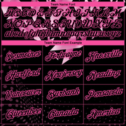 Custom Black Pink 3D Pink Ribbon Breast Cancer Heart Performance T-Shirt