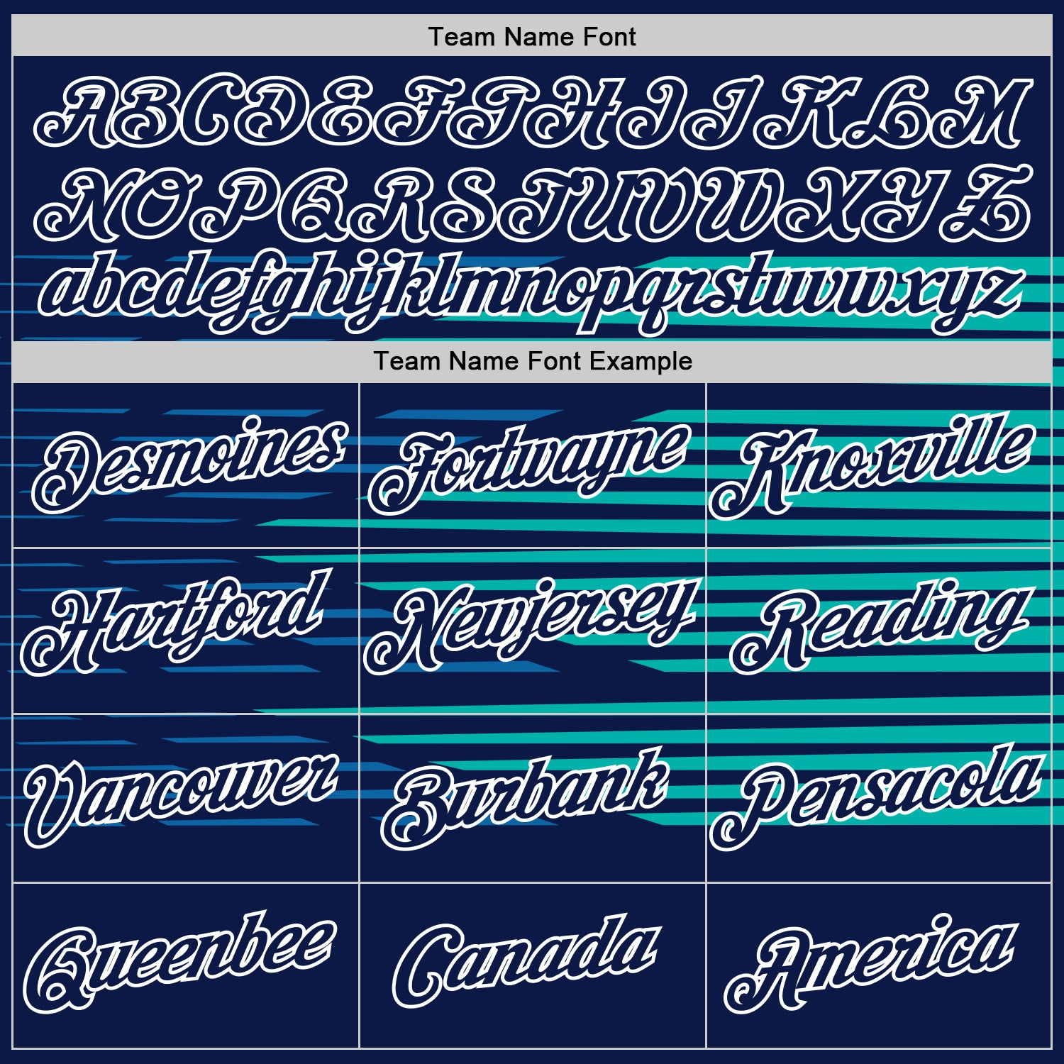 Custom Navy Blue-Aqua 3D Esports Performance T-Shirt