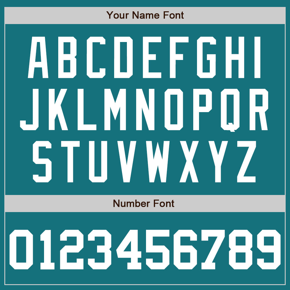 Custom Teal White Authentic Baseball Jersey