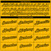 Custom Gold Black 3D Pattern Design Happy Smile Performance T-Shirt