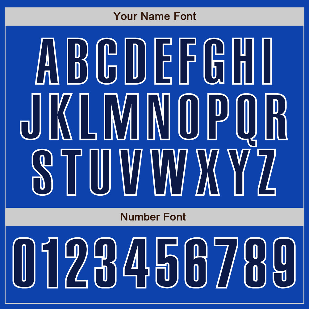 Custom Thunder Blue Navy-White Authentic Baseball Jersey