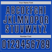 Custom Thunder Blue Navy-White Authentic Baseball Jersey