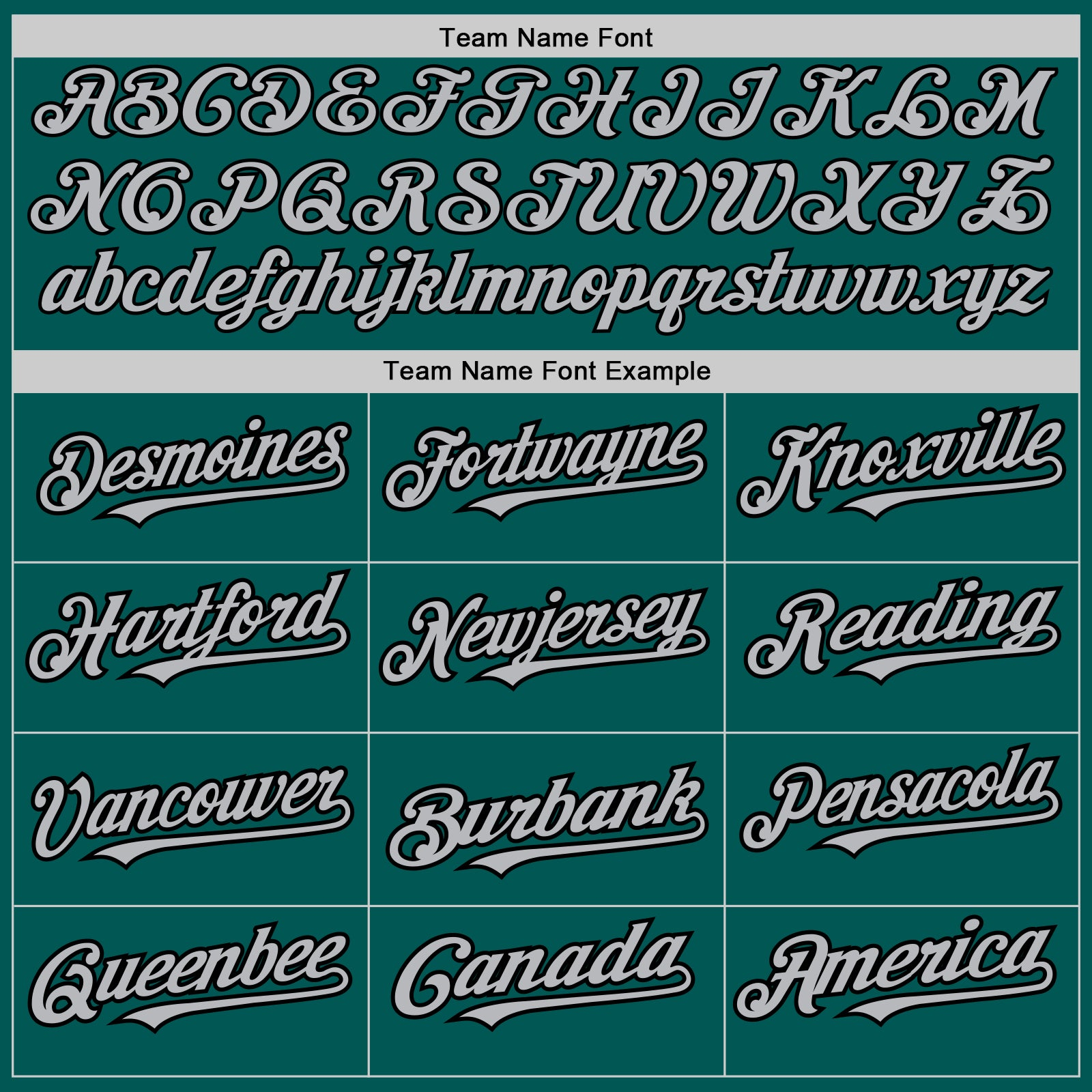 Custom Midnight Green Gray-Black 3 Colors Arm Shapes Authentic Baseball Jersey