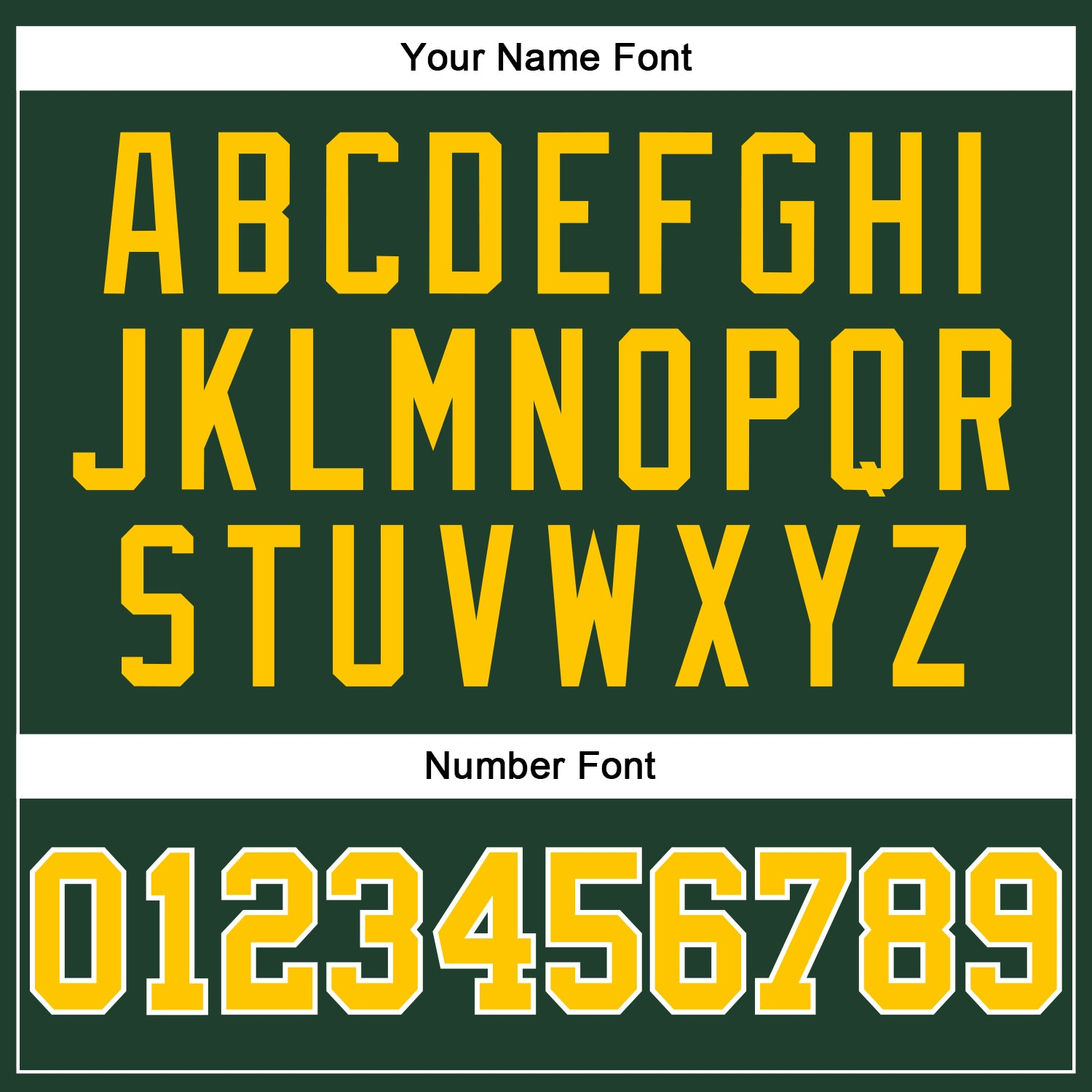 Custom Green Gold-White Long Sleeve Performance T-Shirt