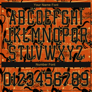 Custom 3D Pattern Happy Halloween Black Cats Spiders Long Sleeve Performance T-Shirt