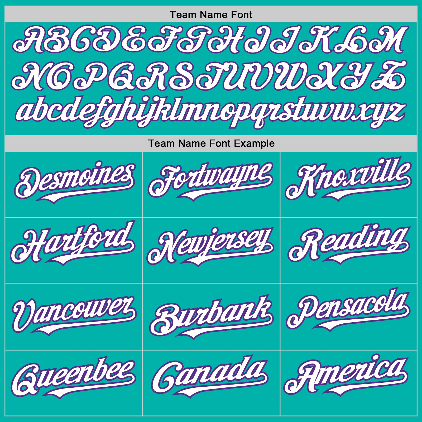 Custom Aqua White-Purple 3 Colors Arm Shapes Authentic Baseball Jersey