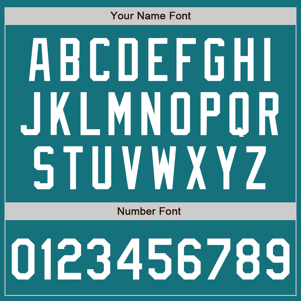 Custom Teal White Authentic Baseball Jersey