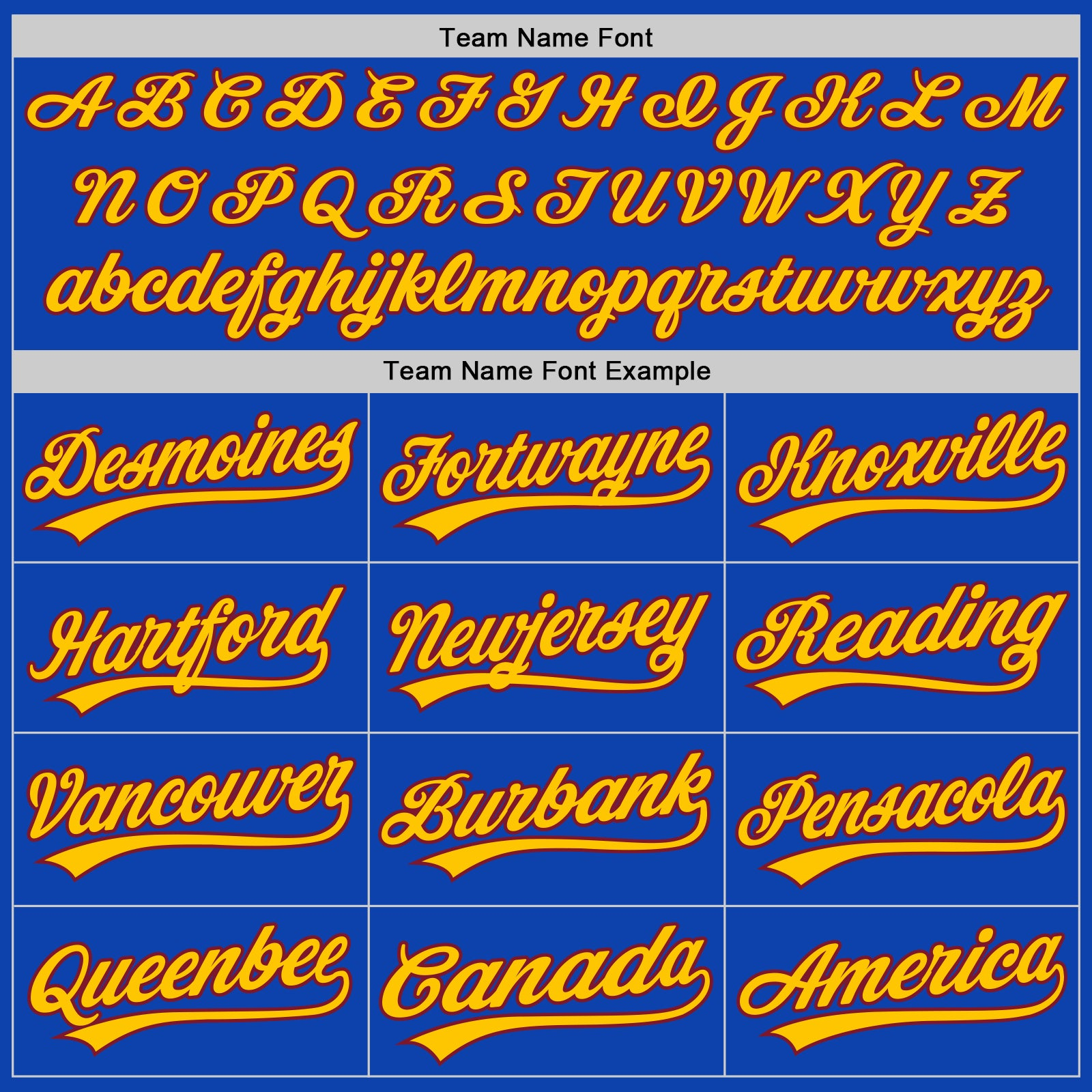 Custom Thunder Blue Yellow-Crimson Authentic Baseball Jersey