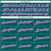 Custom Teal Gray-Purple Performance T-Shirt