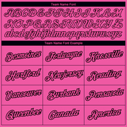 Custom Pink Black 3D Pink Ribbon Breast Cancer Performance T-Shirt