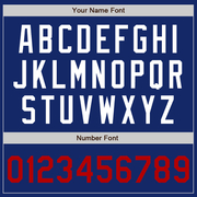 Custom Royal Red-White Authentic Baseball Jersey