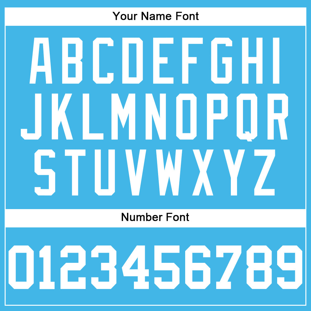 Custom Sky Blue White Authentic Baseball Jersey