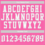 Custom Pink White-Gray Authentic Baseball Jersey