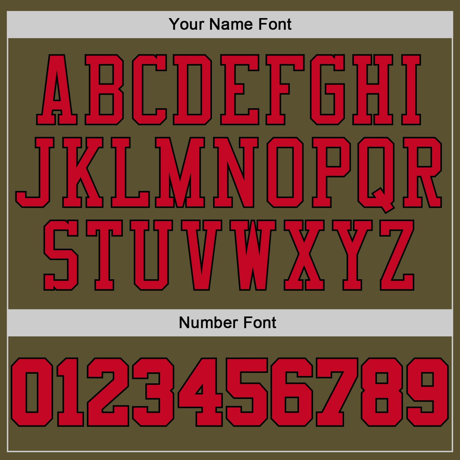 Custom Olive Red-Black Authentic Salute To Service Baseball Jersey