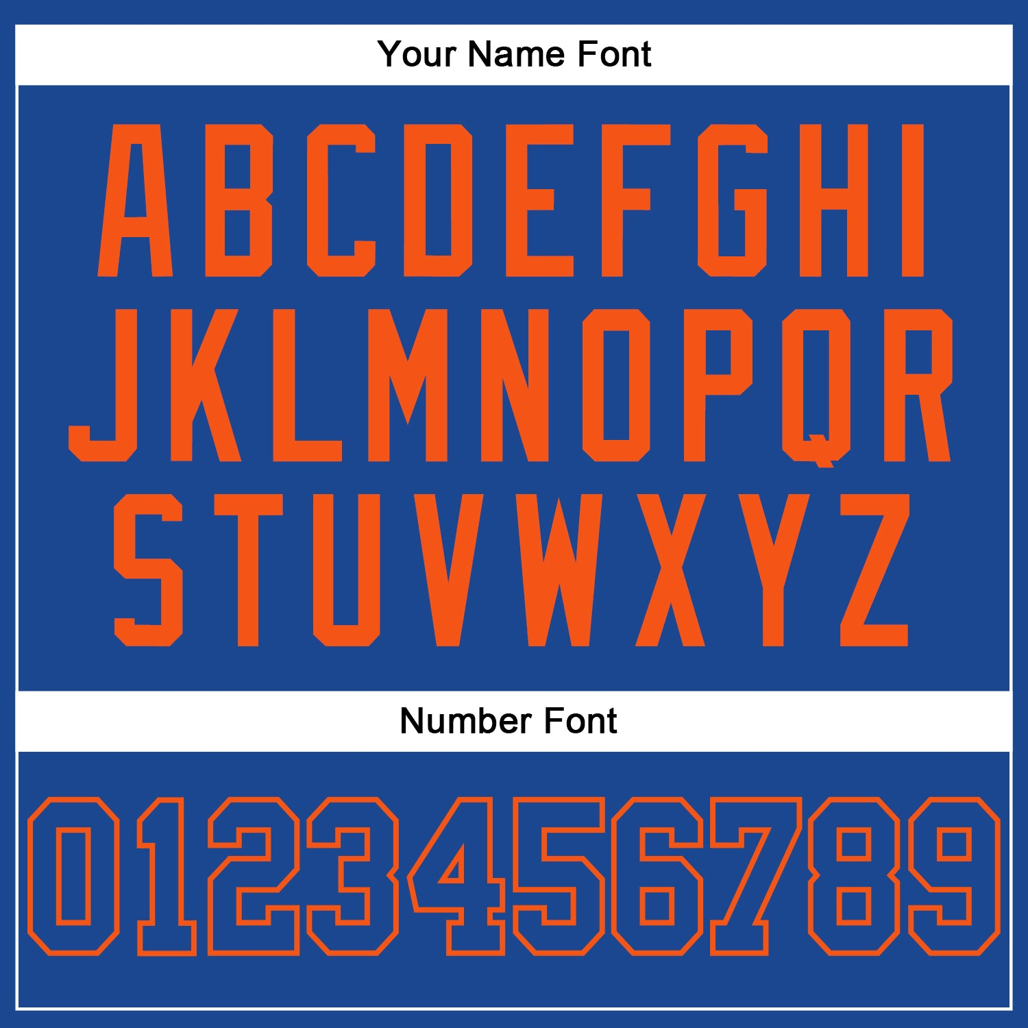 Custom Royal Royal-Orange Authentic Baseball Jersey