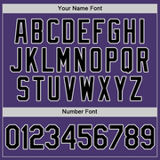 Custom Purple Black-Gray Authentic Baseball Jersey