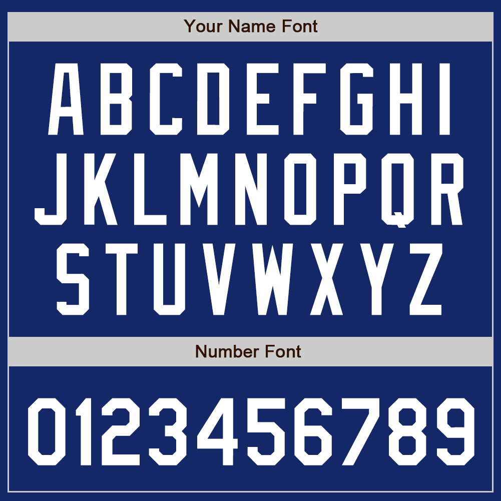 Custom Royal White Authentic Baseball Jersey