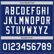 Custom Royal White Authentic Baseball Jersey