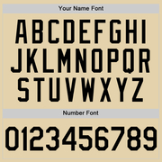 Custom Sand Black Authentic Baseball Jersey