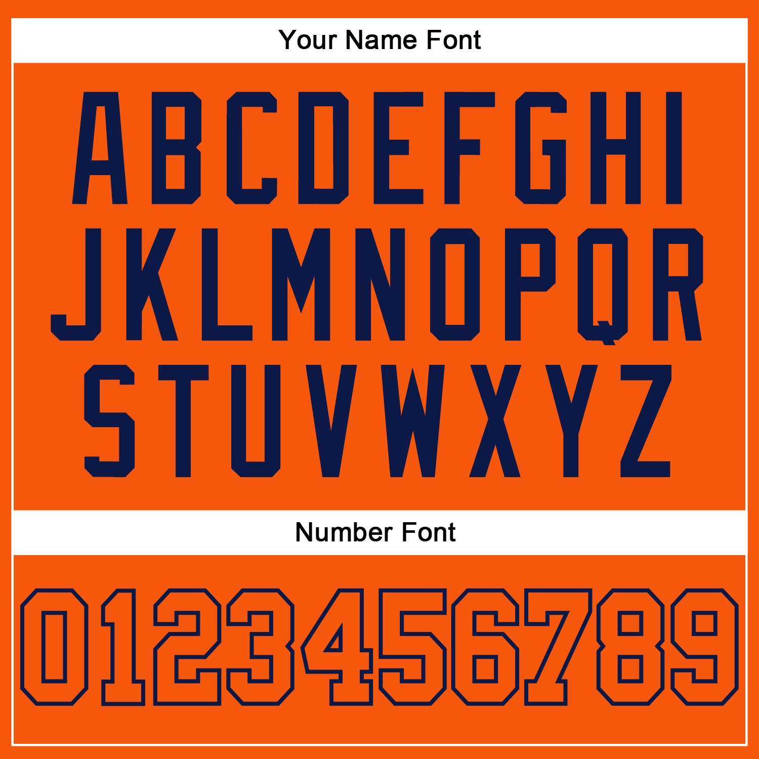 Custom Orange Orange-Navy Authentic Baseball Jersey