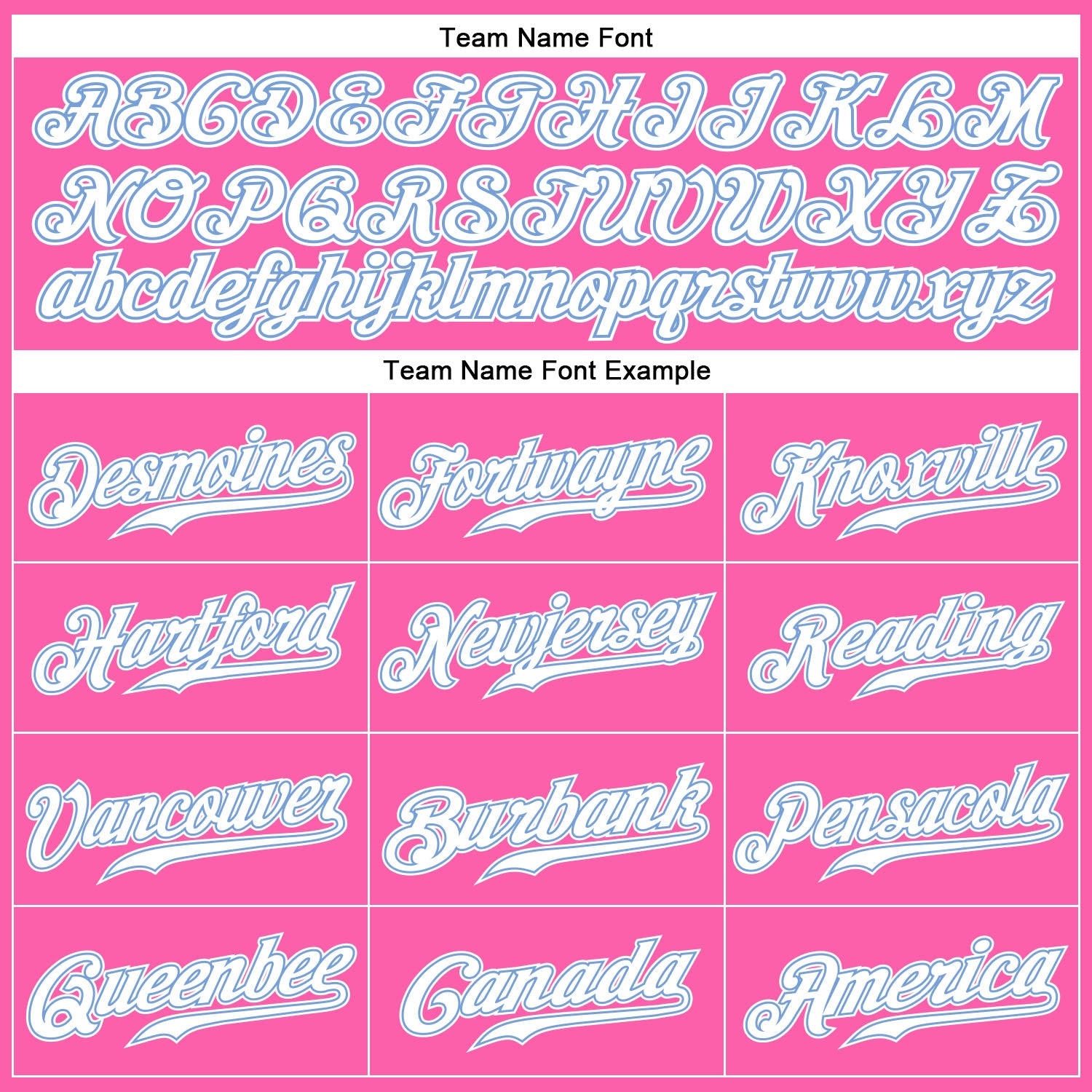 Custom Pink White-Light Blue Authentic Baseball Jersey