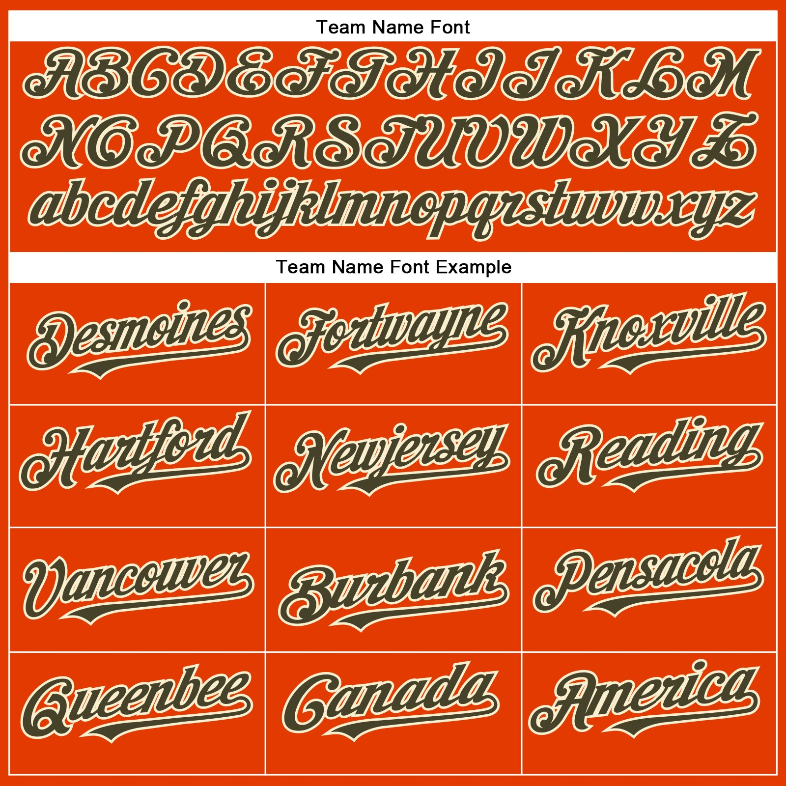 Custom Orange Olive-Cream Authentic Baseball Jersey