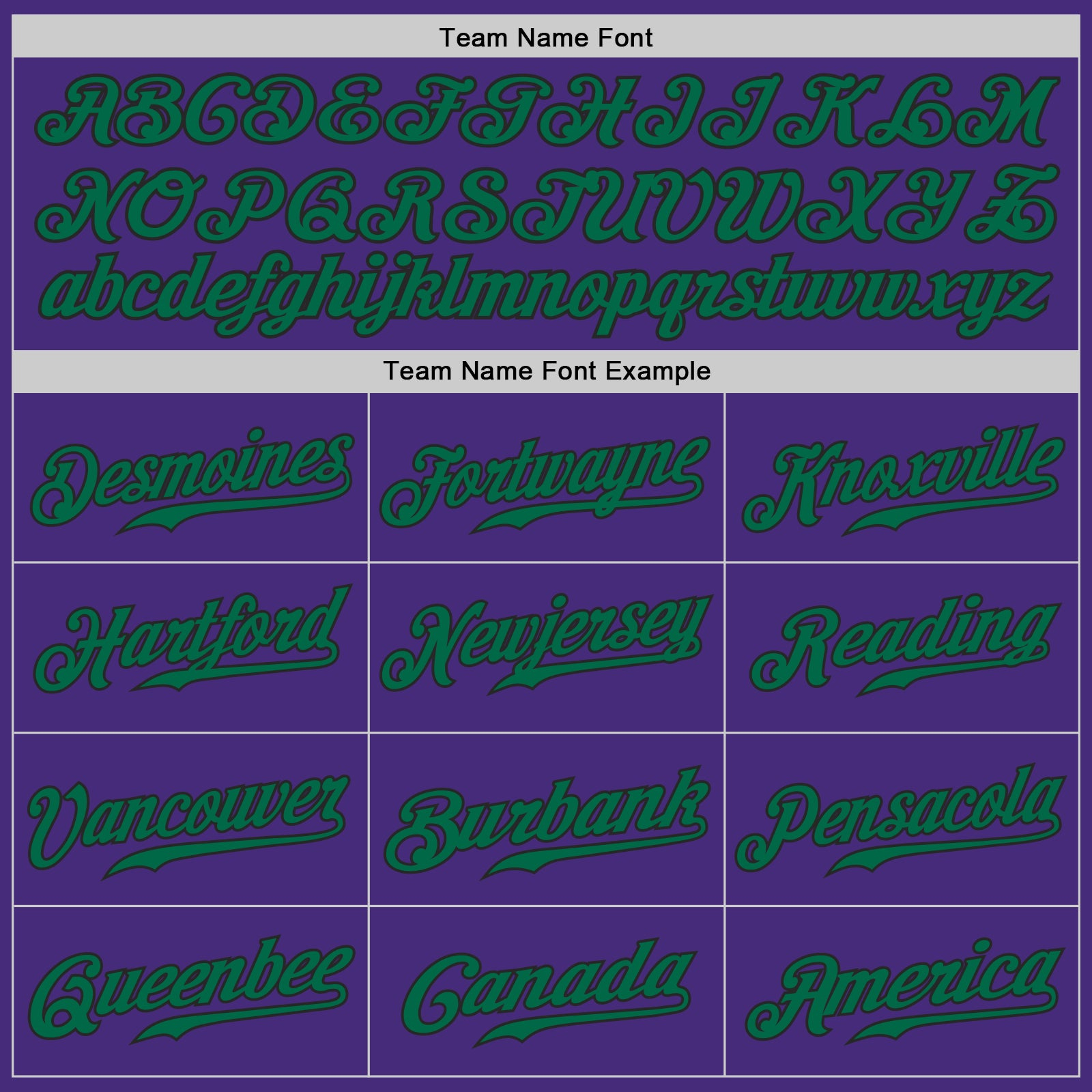 Custom Purple Kelly Green-Black Authentic Baseball Jersey