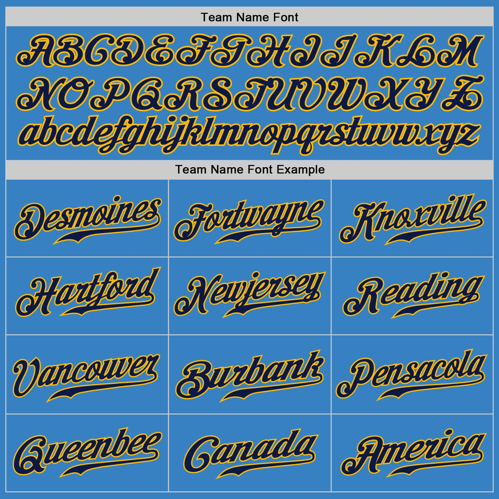 Custom Powder Blue Navy-Gold Authentic Baseball Jersey