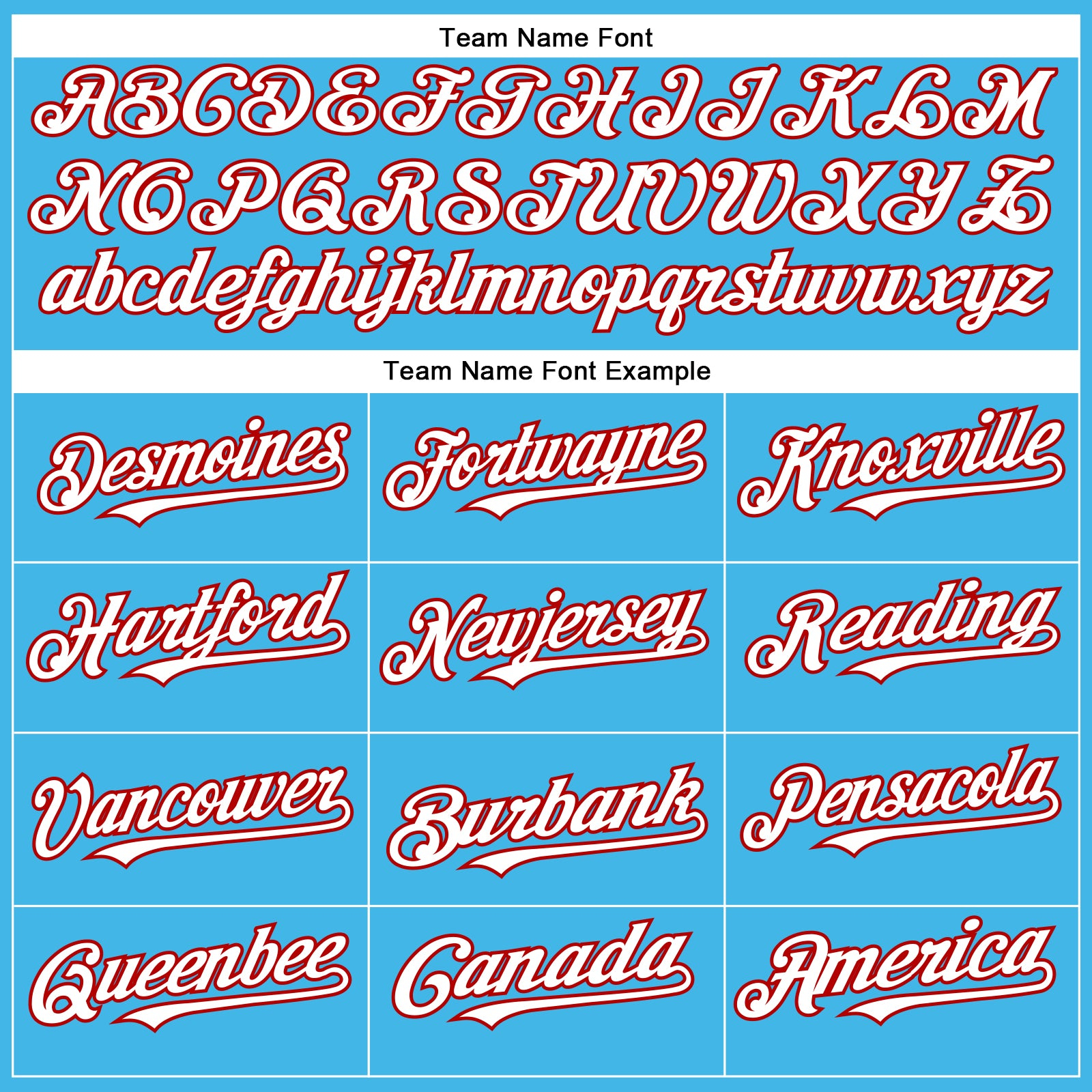 Custom Sky Blue White-Red Authentic Baseball Jersey