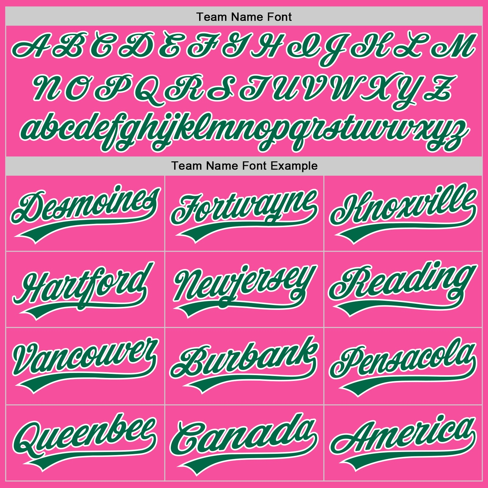 Custom Pink Kelly Green-White Authentic Baseball Jersey