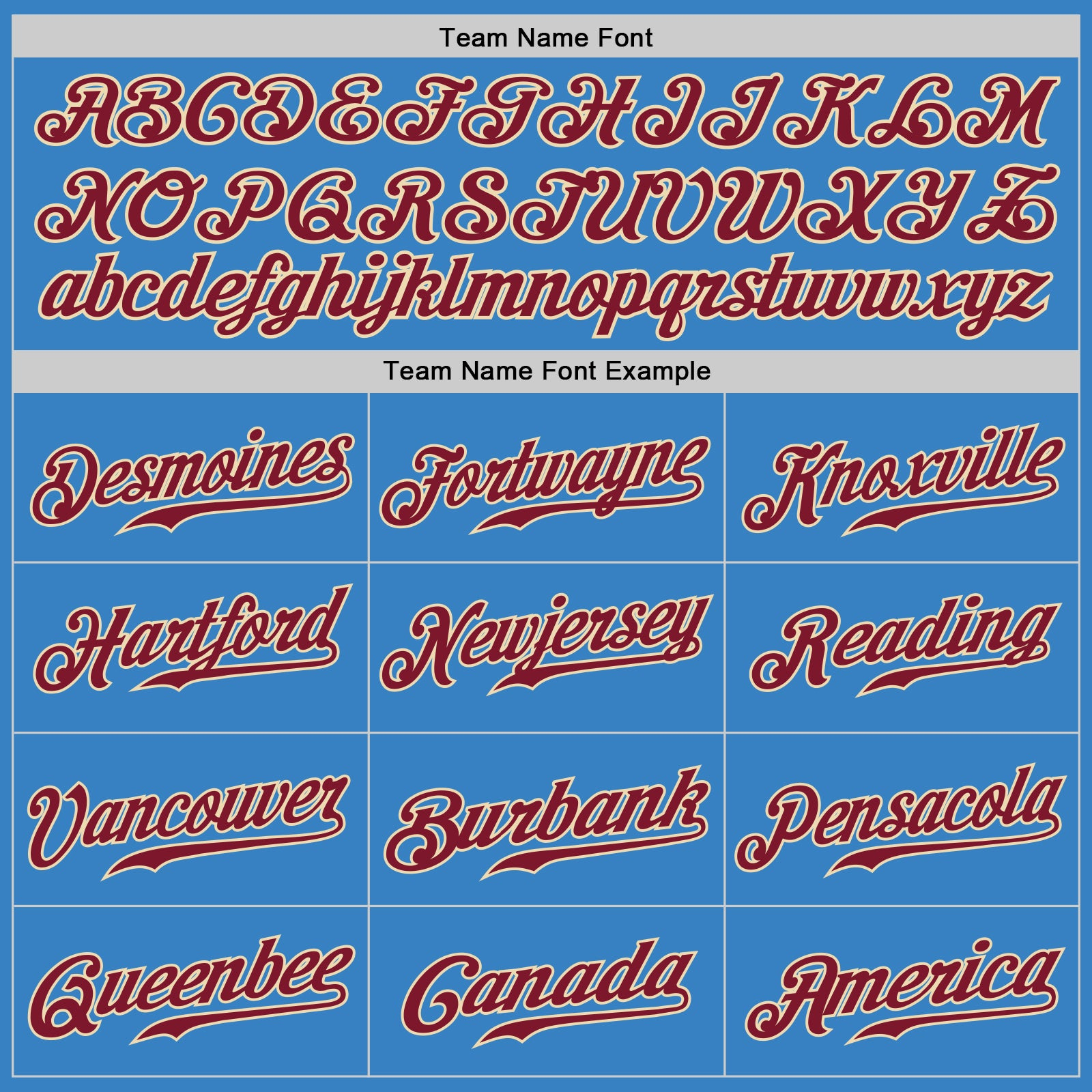 Custom Powder Blue Crimson-City Cream Authentic Baseball Jersey