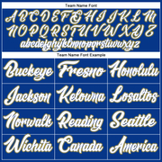 Custom Royal White-Gold Authentic Baseball Jersey