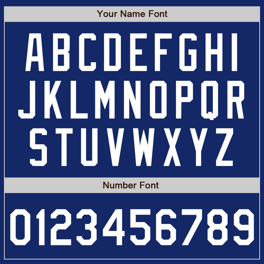 Custom Royal White Authentic Baseball Jersey