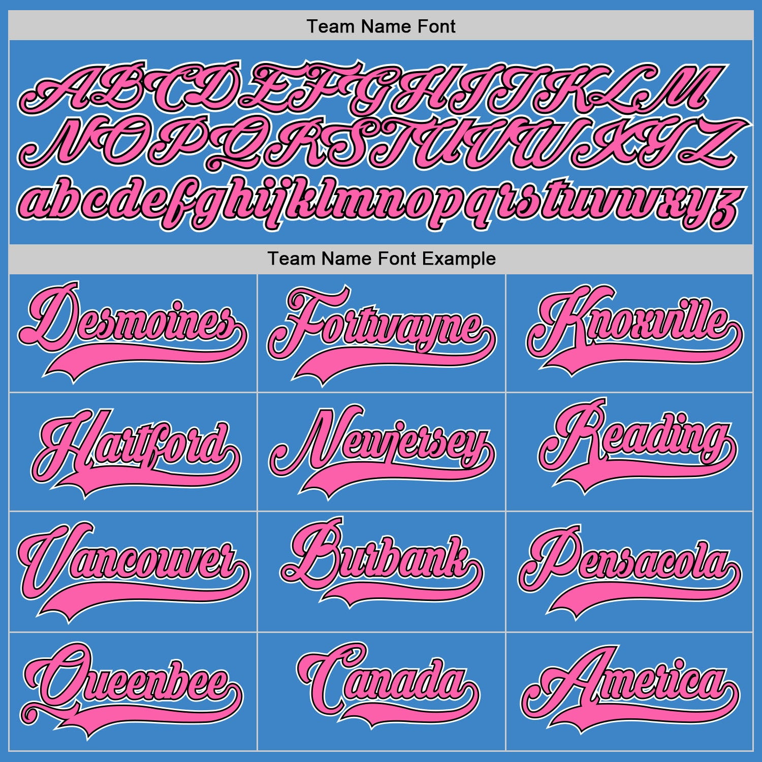 Custom Powder Blue Pink-Black Authentic Baseball Jersey